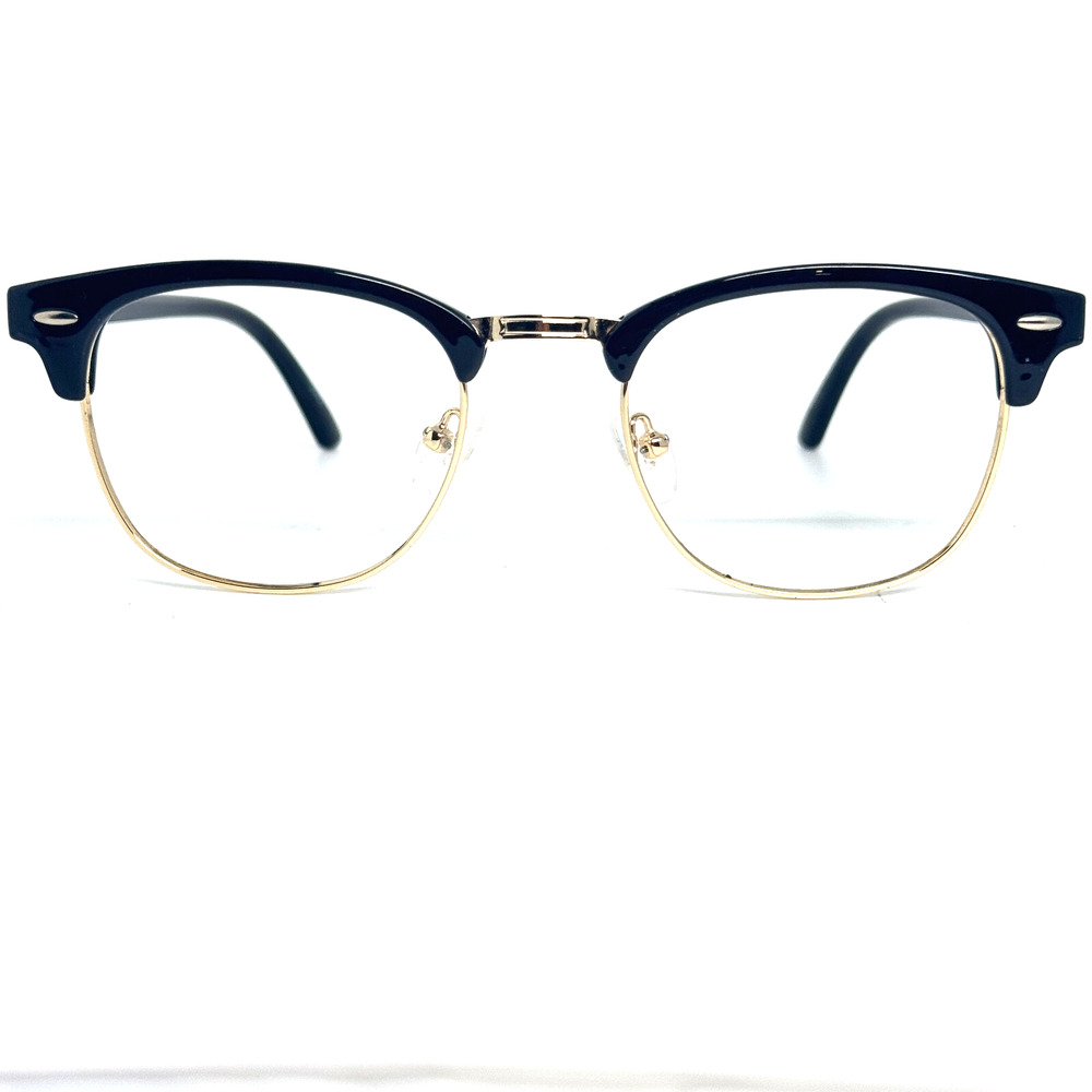 ZENNI Eyeglass Frames 195421 Color‎ Black/Gold H17124